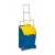 Śmietniczka leniuch CINDY POKER TTS na kółkach x 2, #TT5170 - żółto/niebieska